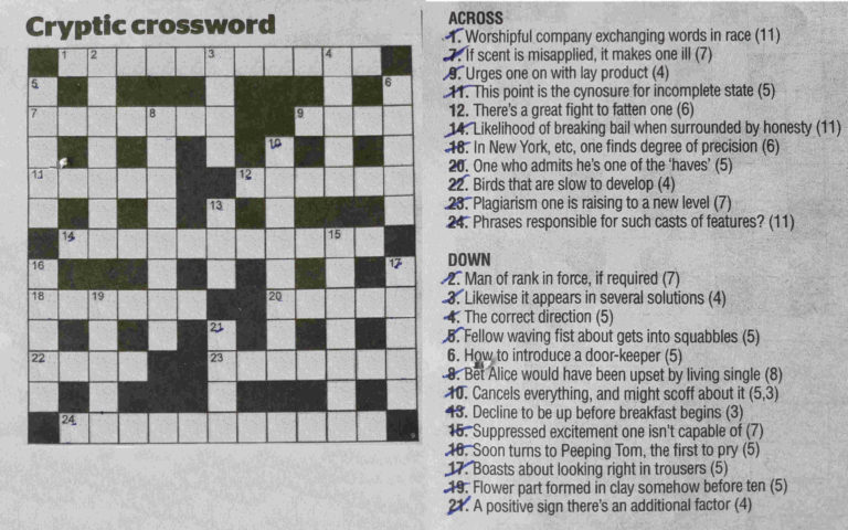 How To Do Cryptic Crosswords | Bennettarium